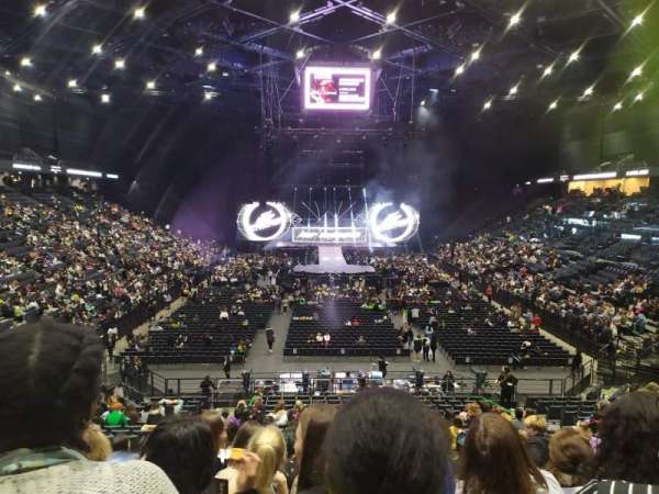 Accor arena, bloc: Gradin U, rangée: 5, place: 28