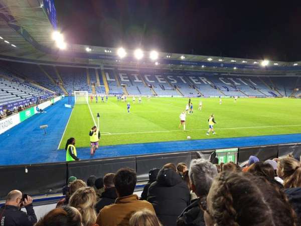 King Power Stadium, bloc: A2, rangée: G, place: 57