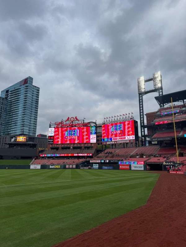 Busch Stadium, bloc: Comm, rangée: 1, place: 1