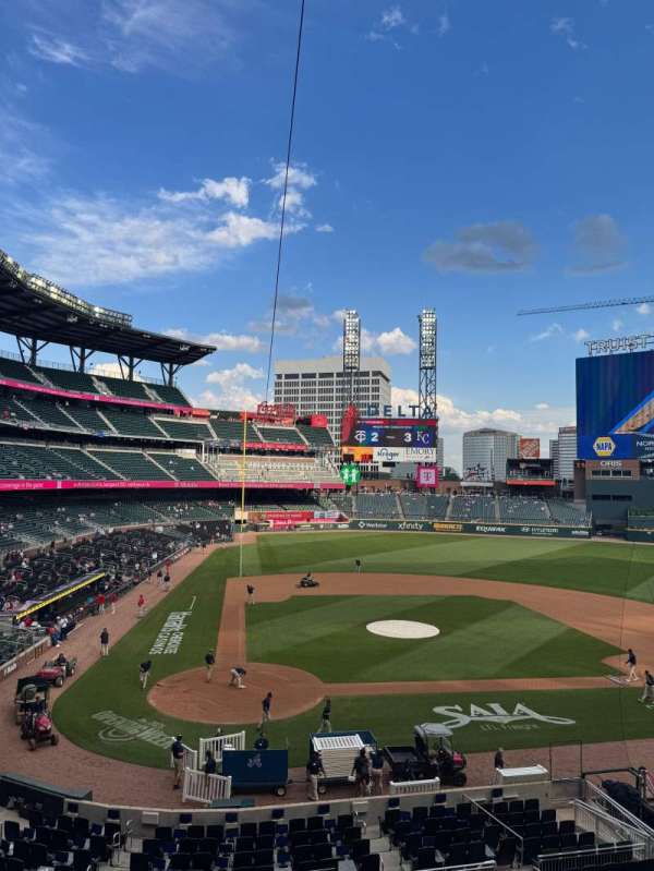 Truist Park, bloc: 223, rangée: 1, place: 1