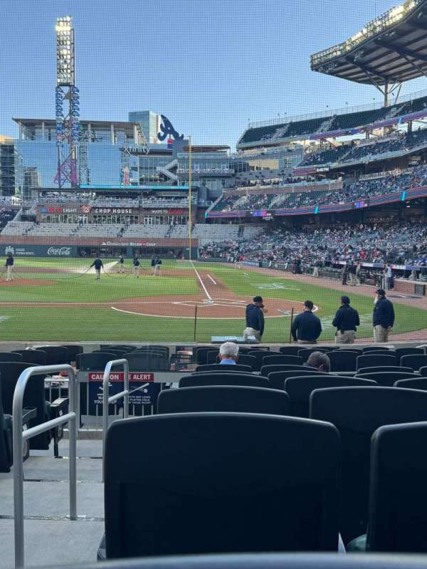 Truist Park, bloc: 28, rangée: 10, place: 9