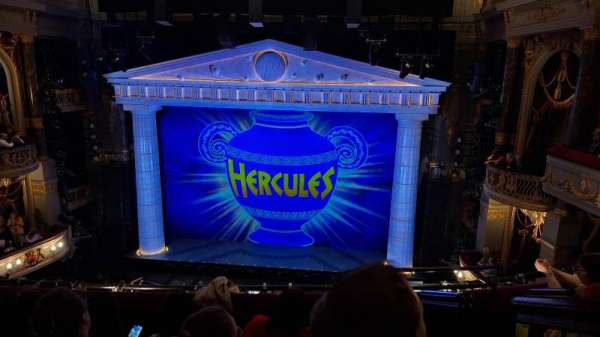 Theatre Royal Drury Lane, bloc: Grand Circle, rangée: G, place: 19