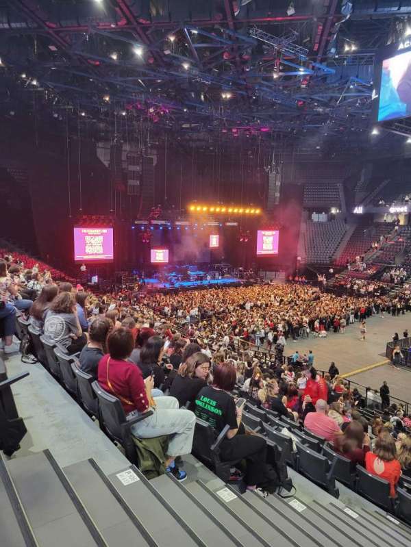 Accor Arena, bloc: Gradin P, rangée: 5, place: 25
