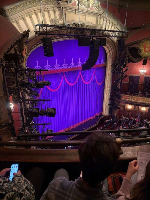 Lyceum Theatre, Broadway, bloc: Balcony L, rangée: B, place: 23