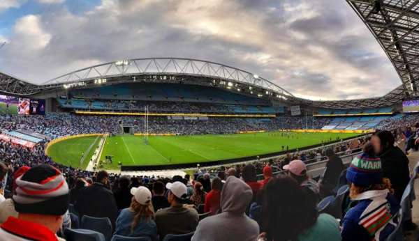 Accor Stadium, bloc: 103, rangée: 39, place: 17