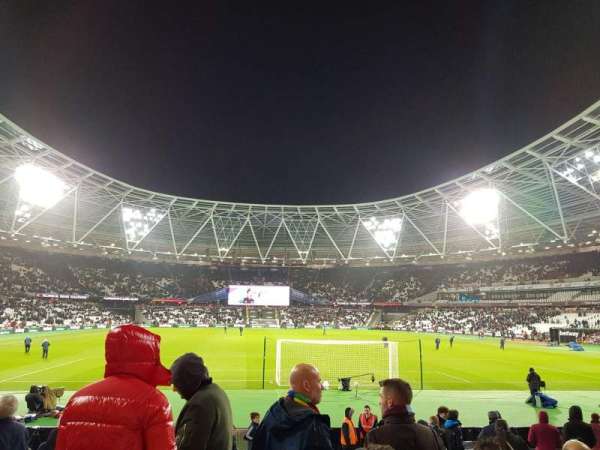 London Stadium, bloc: 148, rangée: 19, place: 580