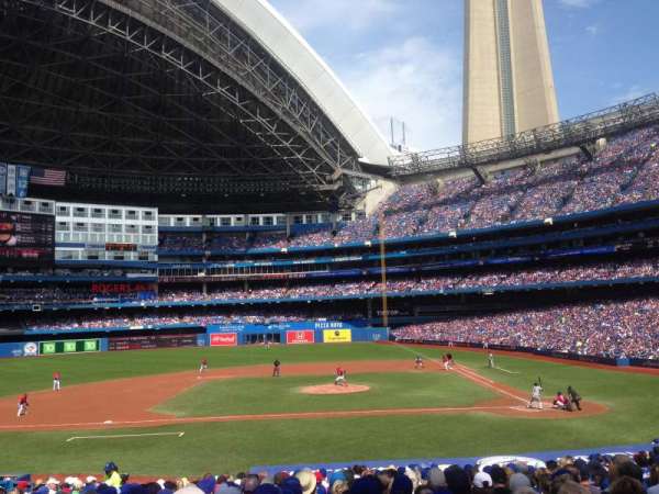 Rogers Centre, bloc: 126R, rangée: 28, place: 10