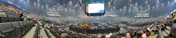 Accor Arena, bloc: Gradin P, rangée: 20, place: 4