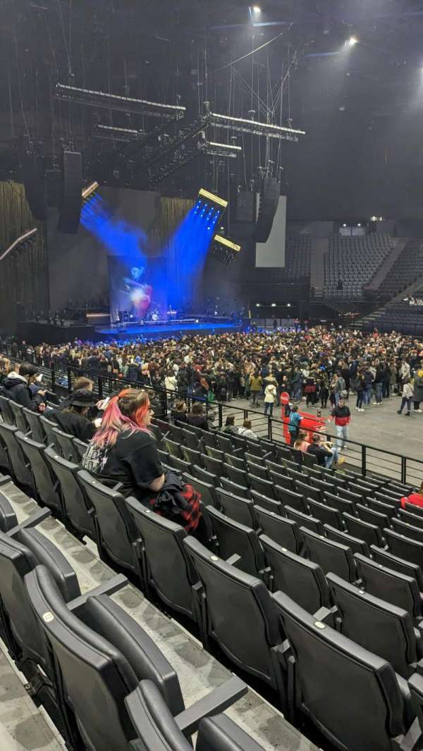 Accor Arena, bloc: Gradin P, rangée: 16, place: 23