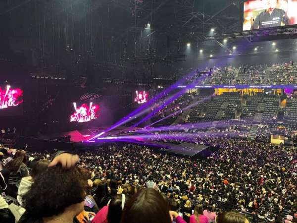 Accor Arena, bloc: Gradin P, rangée: 4, place: 7