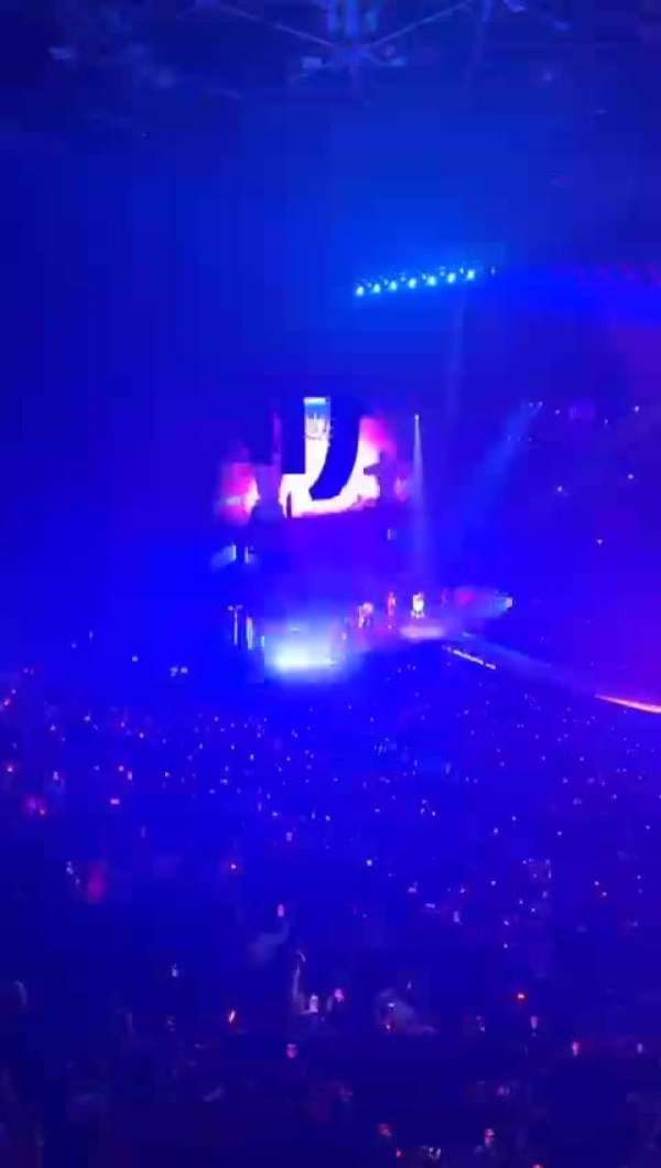 Accor Arena, bloc: Balcon P, rangée: 81, place: 4