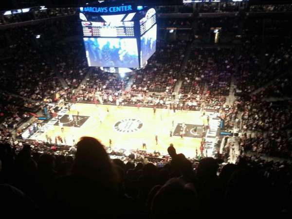 Barclays Center, bloc: 206, rangée: 21, place: 11