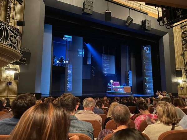 Music Box Theatre, bloc: Orchestra L, rangée: M, place: 11