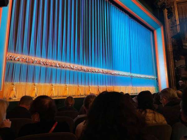 Nederlander Theatre, bloc: Orchestra L, rangée: D, place: 9