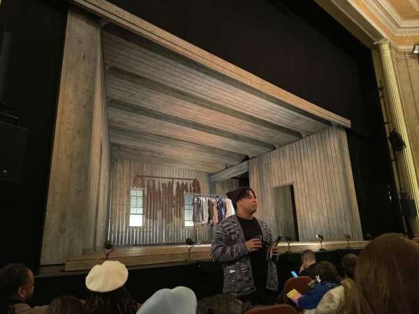 Music Box Theatre, bloc: Orchestra L, rangée: E, place: 9