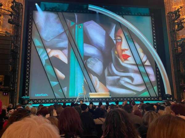 Longacre Theatre, bloc: Orchestra C, rangée: L, place: 112