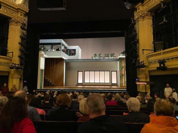 Hudson Theatre, bloc: Orchestra C, rangée: P, place: 114