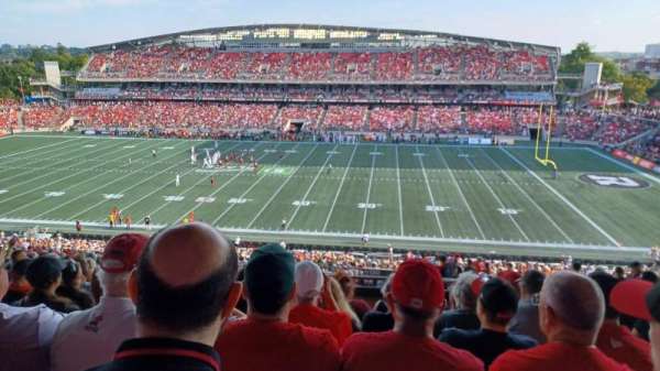 TD Place Stadium, bloc: DD, rangée: 14, place: 3