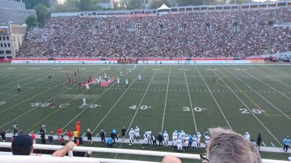 Percival Molson Memorial Stadium, bloc: S2, rangée: 3, place: 1