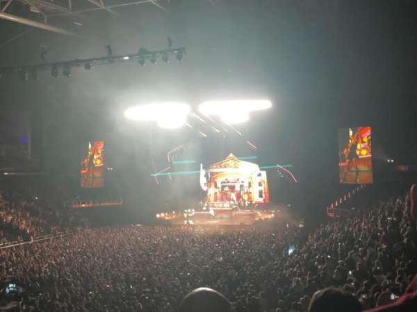 The O2, London, bloc: 109, rangée: Y, place: 260