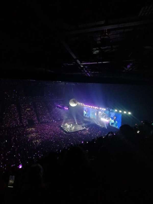 Accor Arena, bloc: Balcon E, rangée: 93, place: 19