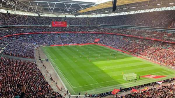 Wembley Stadium, bloc: 517, rangée: 17, place: 116