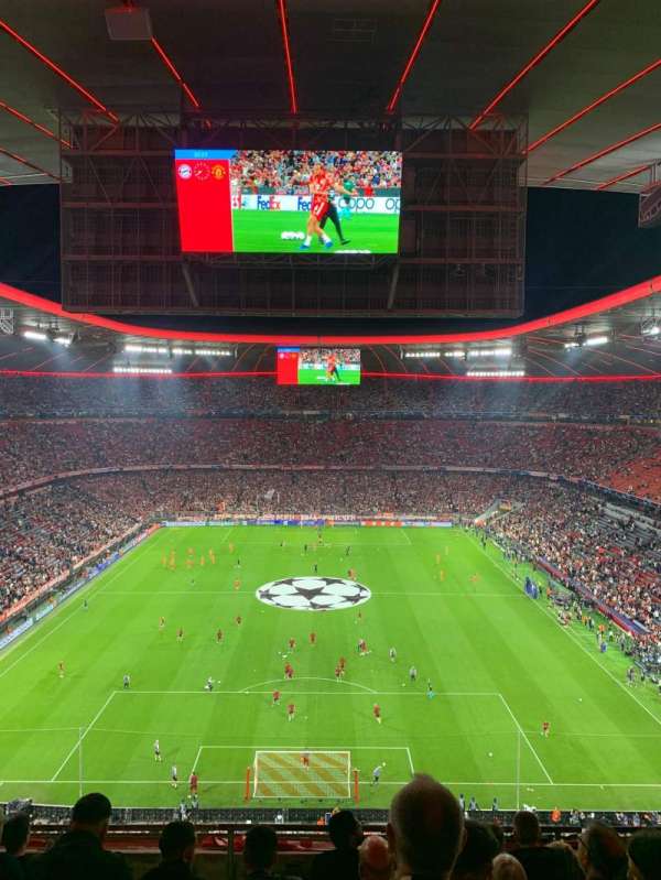 Allianz Arena, bloc: 340, rangée: 7, place: 3