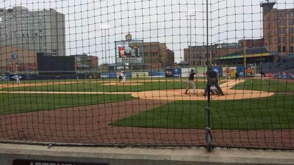 Fifth Third Field, bloc: 110, rangée: B