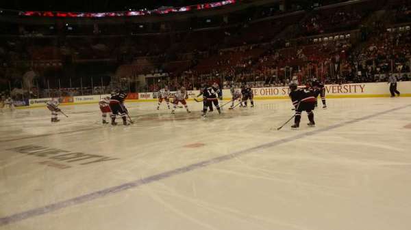 Value City Arena, bloc: 121, rangée: C, place: 17