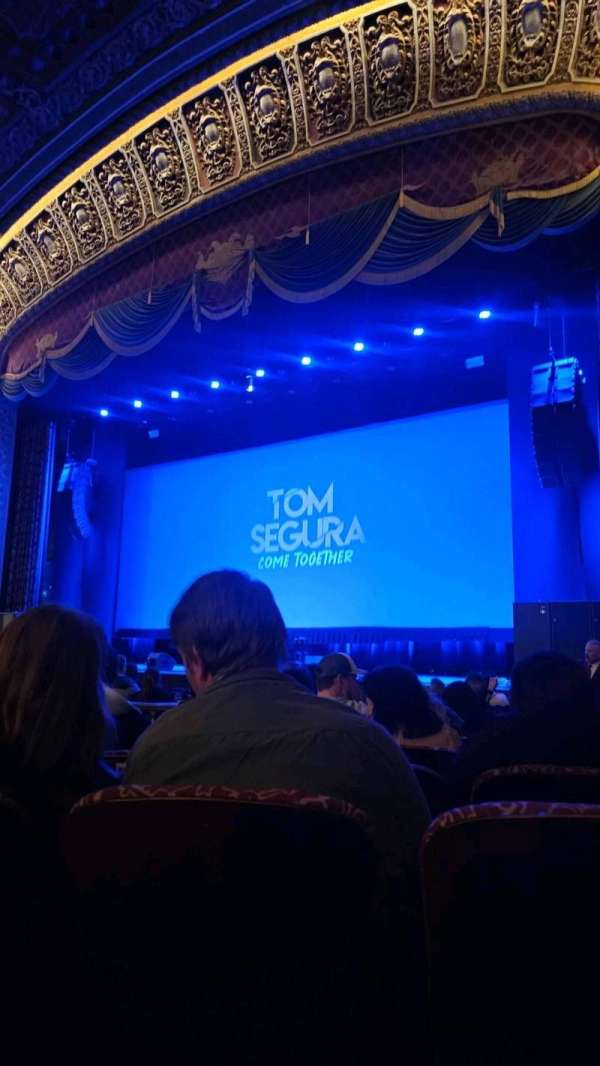 Embassy Theatre, Fort Wayne, bloc: A, rangée: J, place: 7