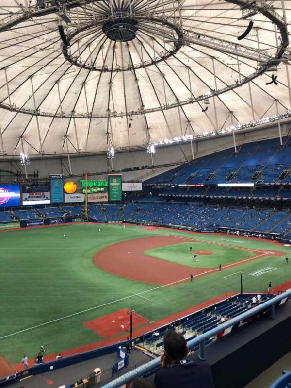 Tropicana Field, bloc: 319, rangée: C, place: 1