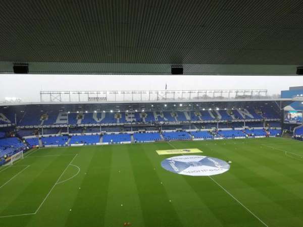 Goodison Park, bloc: TB1, rangée: E, place: 55
