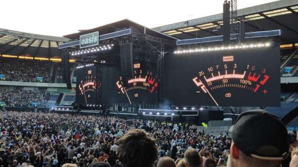 Murrayfield Stadium, bloc: E7, rangée: R, place: 28