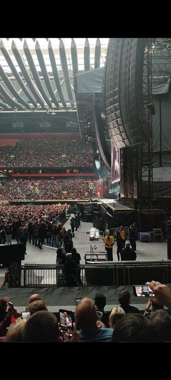 Johan Cruijff ArenA, bloc: 119, rangée: 7, place: 85