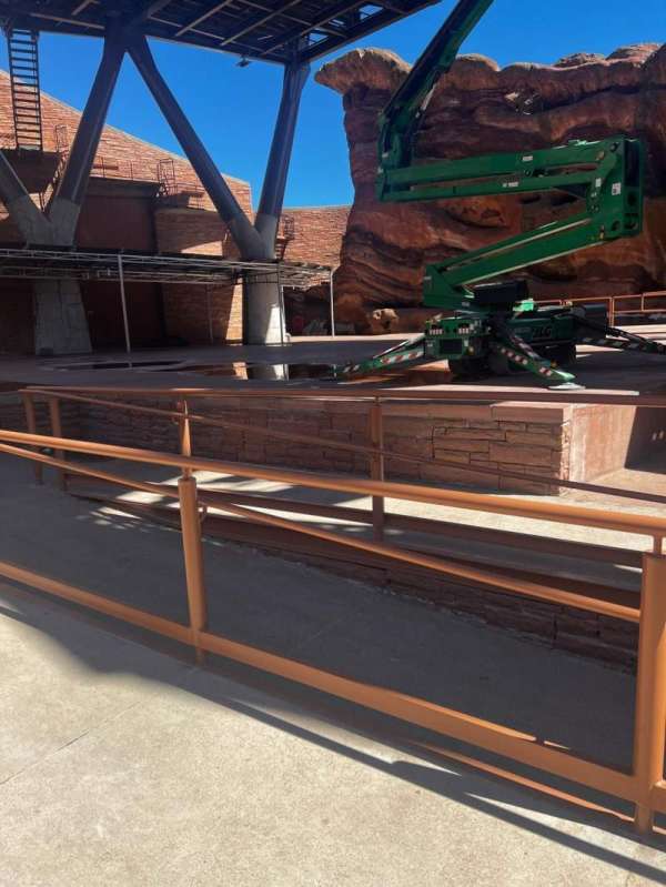 Red Rocks Amphitheatre, bloc: ADA, rangée: 1, place: 14