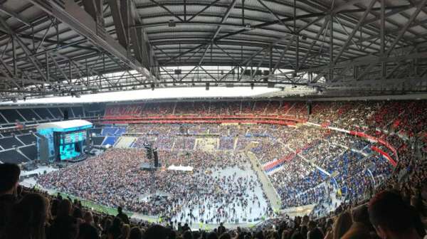 Parc Olympique Lyonnais, bloc: L, rangée: 21, place: 131