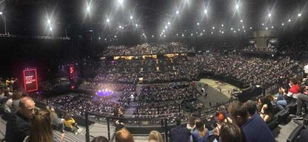 Accor Arena, bloc: Balcon P, rangée: 87, place: 12