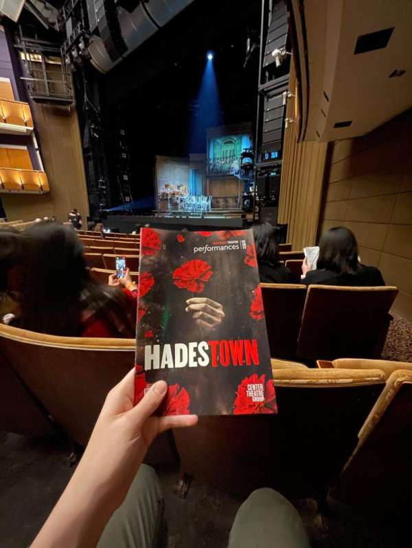 Ahmanson Theatre, bloc: Orchestra, rangée: H, place: 2