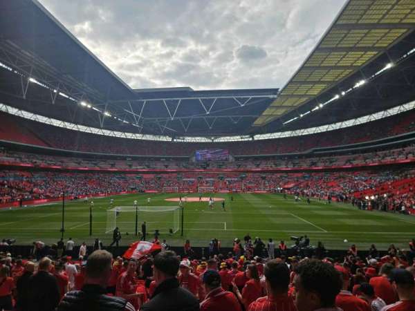 Wembley Stadium, bloc: 111, rangée: 20, place: 251