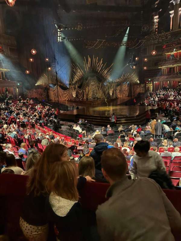 Royal Albert Hall, bloc: Loggia 16, rangée: 2, place: 8
