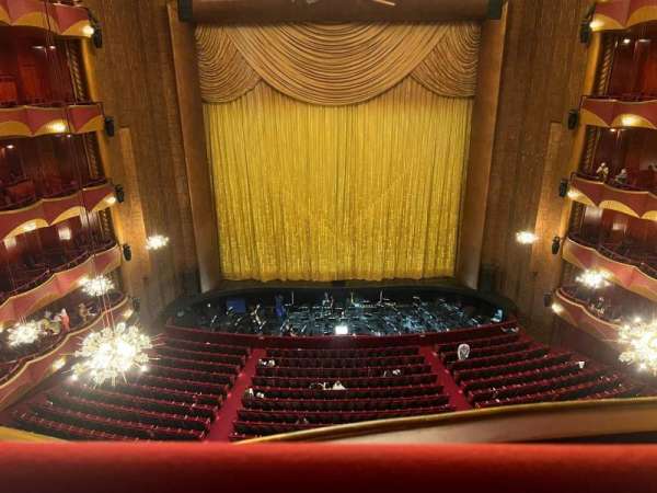 Metropolitan Opera House - Lincoln Center, bloc: Balcony L, rangée: A, place: 101
