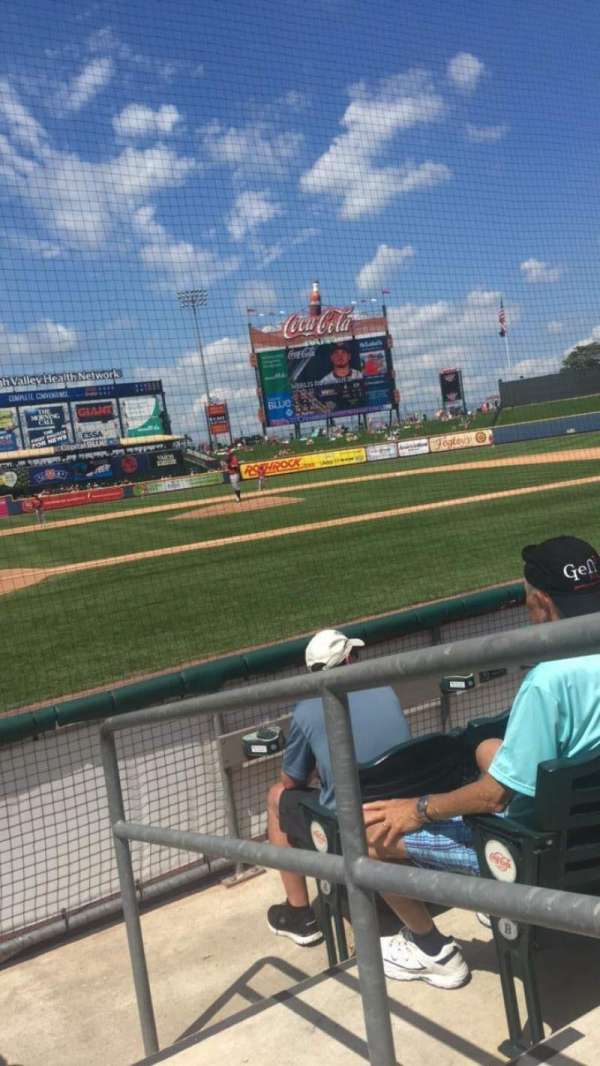 Coca-Cola Park, bloc: 109, rangée: D, place: 9