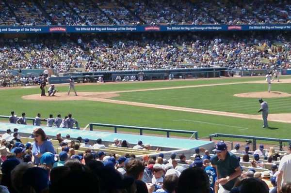 Dodger Stadium, bloc: 28FD, rangée: K, place: 4
