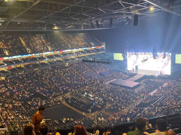 The O2, London, bloc: 414, rangée: R, place: 14