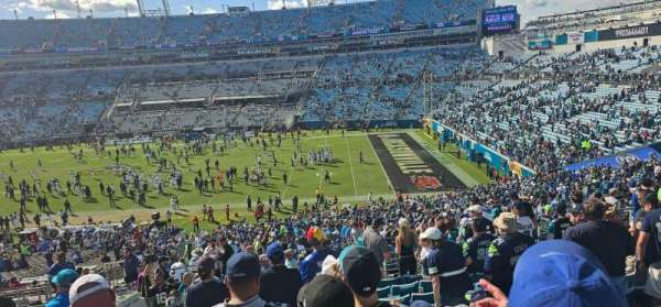 EverBank Stadium, bloc: 233, rangée: M, place: 7
