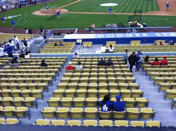 Dodger Stadium, bloc: 132LG, rangée: A, place: 1