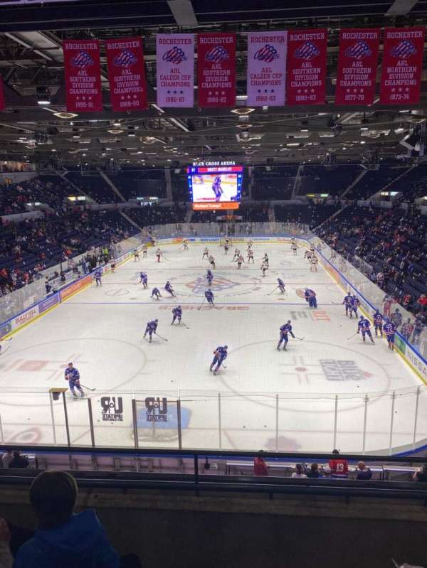 Blue Cross Arena, bloc: 200, rangée: C, place: 4