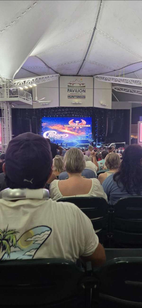 Cynthia Woods Mitchell Pavilion, bloc: 107, rangée: M, place: 21