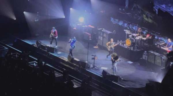 Oakland Arena, bloc: 202, rangée: 11, place: 5