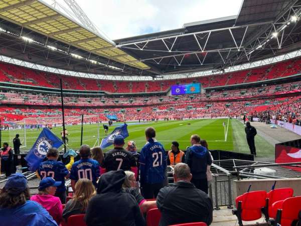 Wembley Stadium, bloc: 130, rangée: 7, place: 230